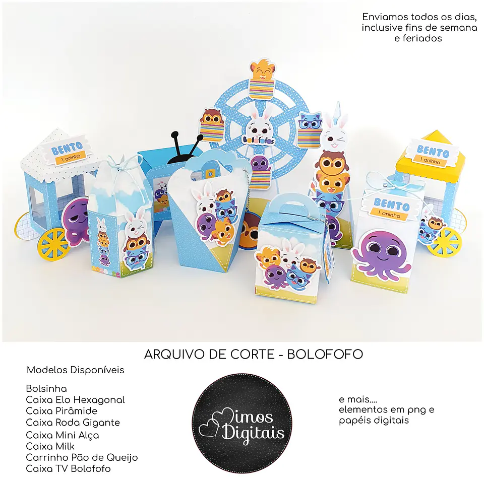 Arquivo de Corte Bolofofos 1