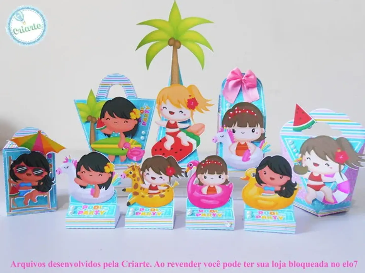 Arquivo de corte pool party 1