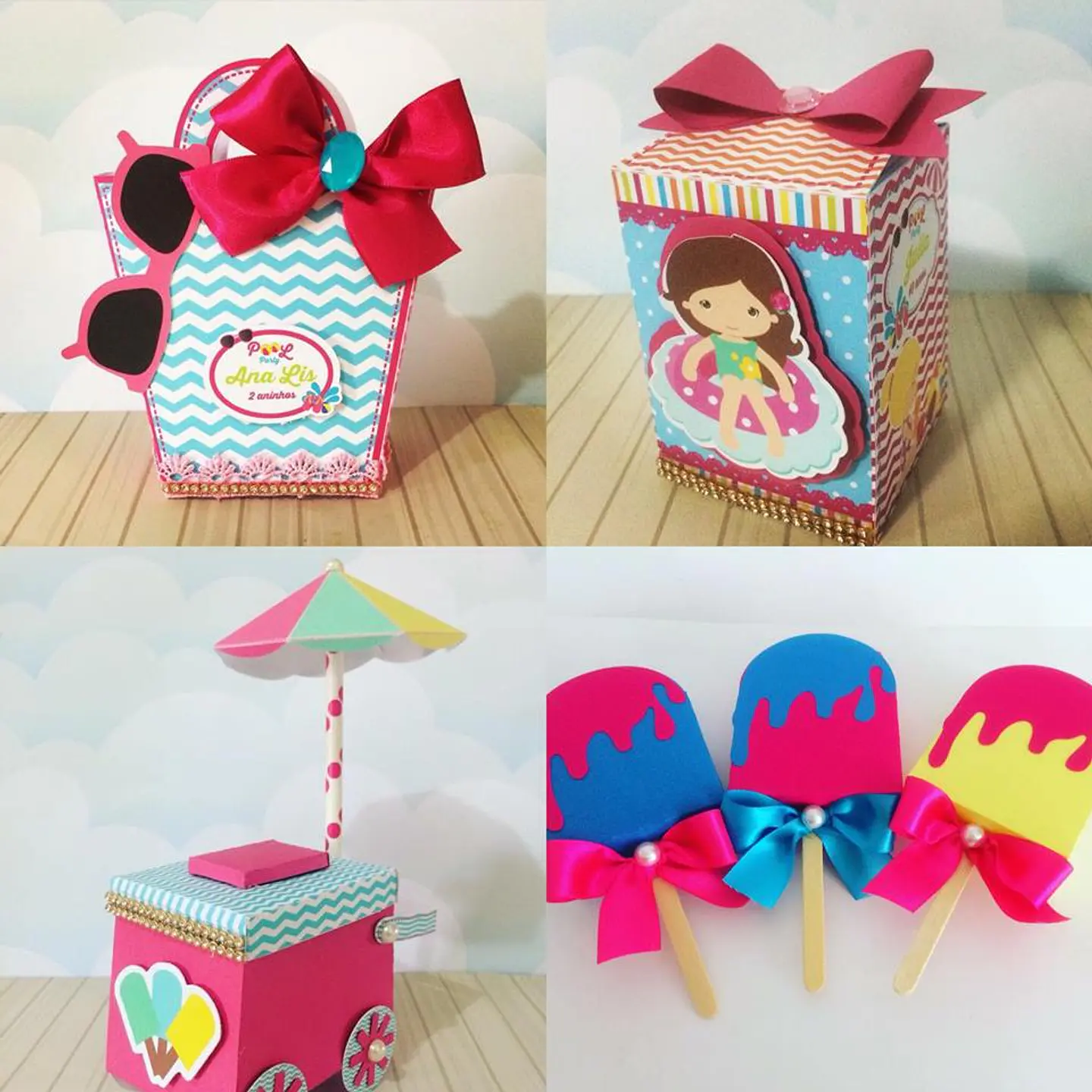 Arquivo de corte pool party menina 1