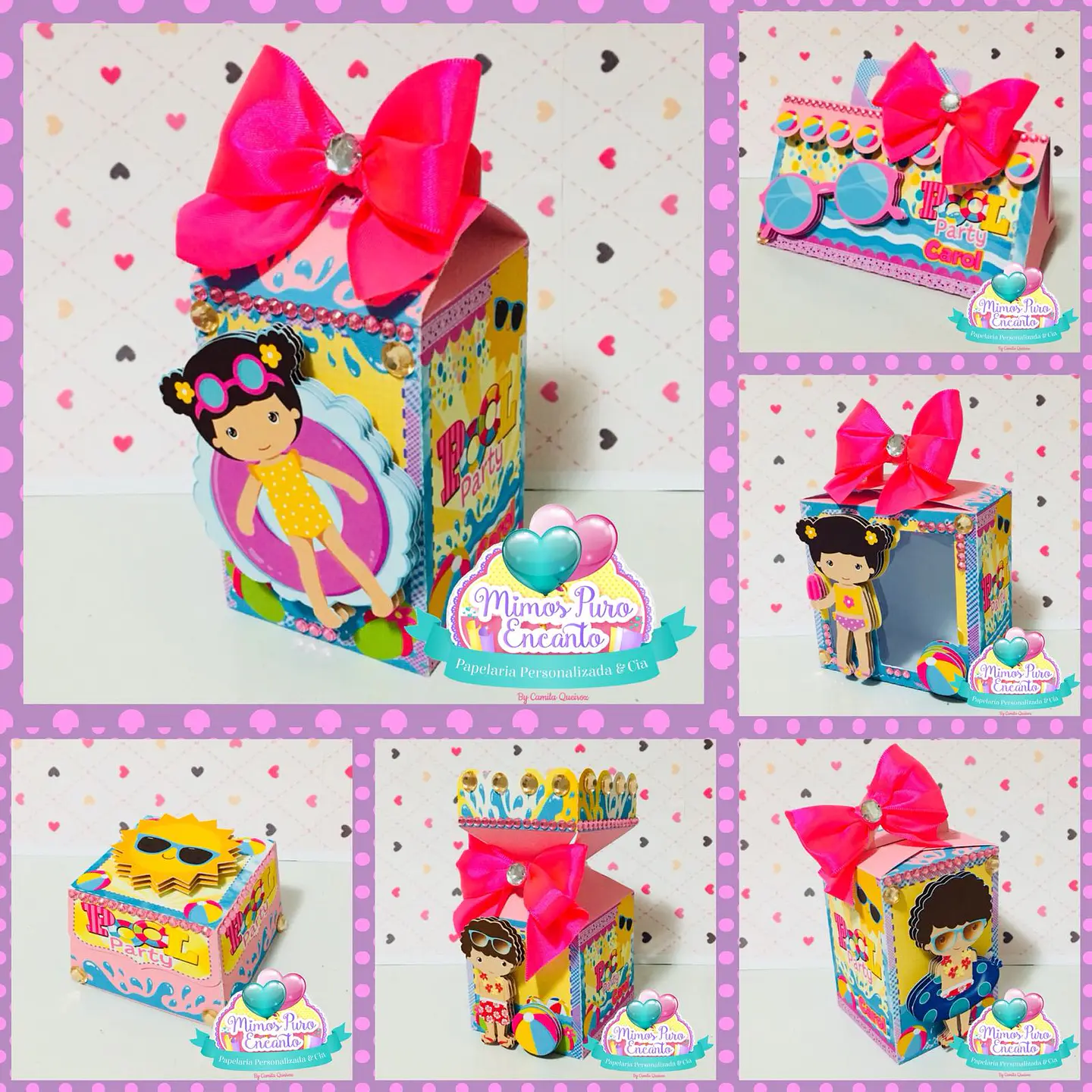 Arquivo de corte pool party menina 1