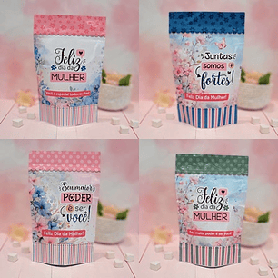 Arquivo Adesivo Saquinho Zip Dia da Mulher - TELMA CONTEL