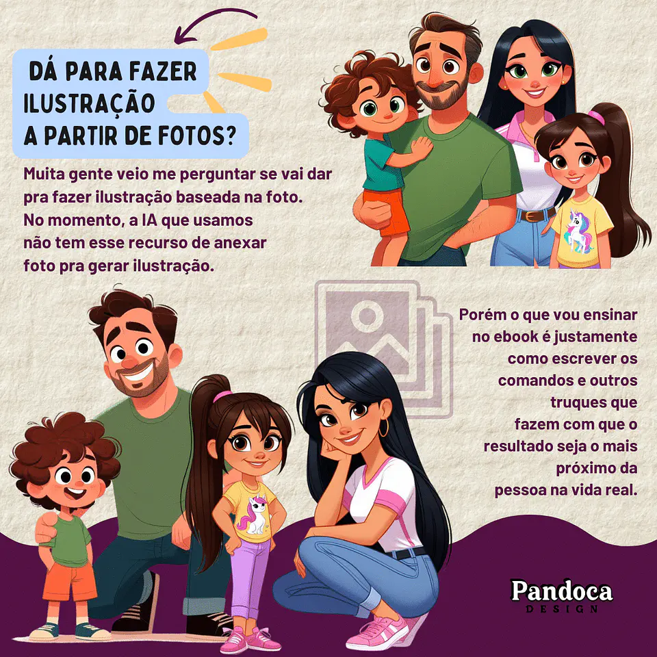 Arquivo E-book Prompts Família Ilustrada 2