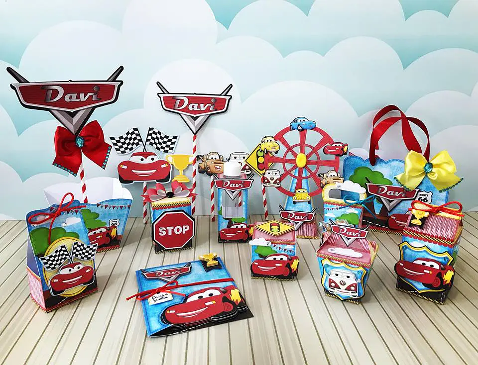 Arquivo de Corte Carros Disney - Relâmpago McQueen 1