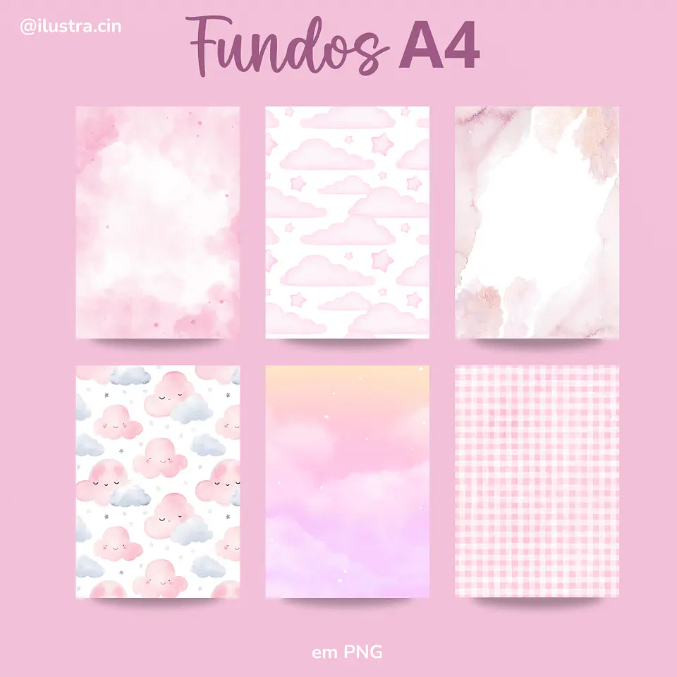 Kit Digital Alfabeto Coelhinho Rosa - Ilustracin 3