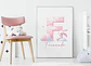 Kit Digital Alfabeto Coelhinho Rosa - Ilustracin - Thumbnail 4