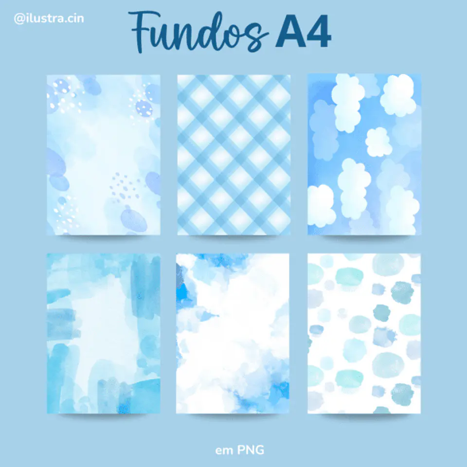 Kit Digital Alfabeto Coelhinho Azul - Ilustracin 4