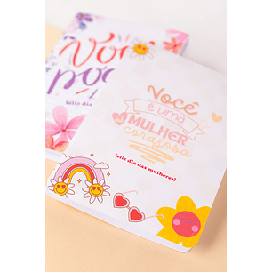 Arquivo Bloquinho Dia da Mulher - Ateliê Moriah