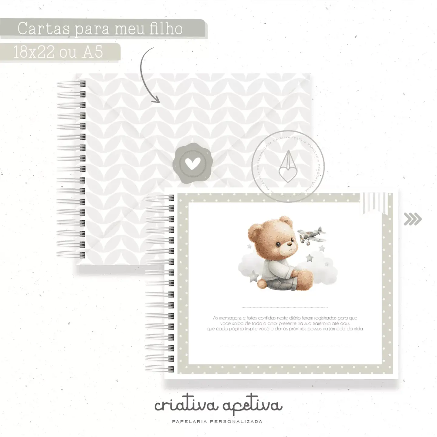 Arquivo Encadernação Baby Ursinho - Criativa Afetiva 7