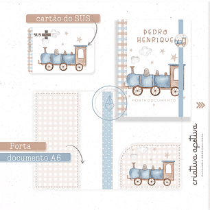 Arquivo Encadernação Baby Meu Trenzinho - Criativa Afetiva