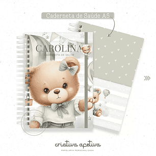 Arquivo Encadernação Baby Ursinha - Criativa Afetiva