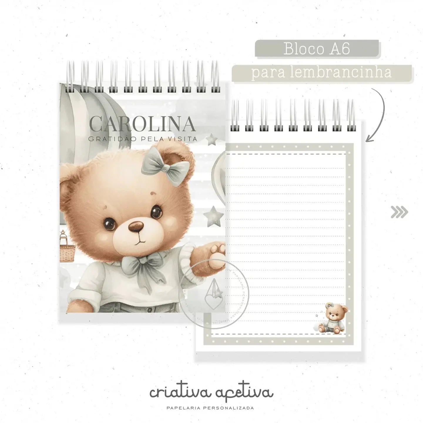 Arquivo Encadernação Baby Ursinha - Criativa Afetiva 3