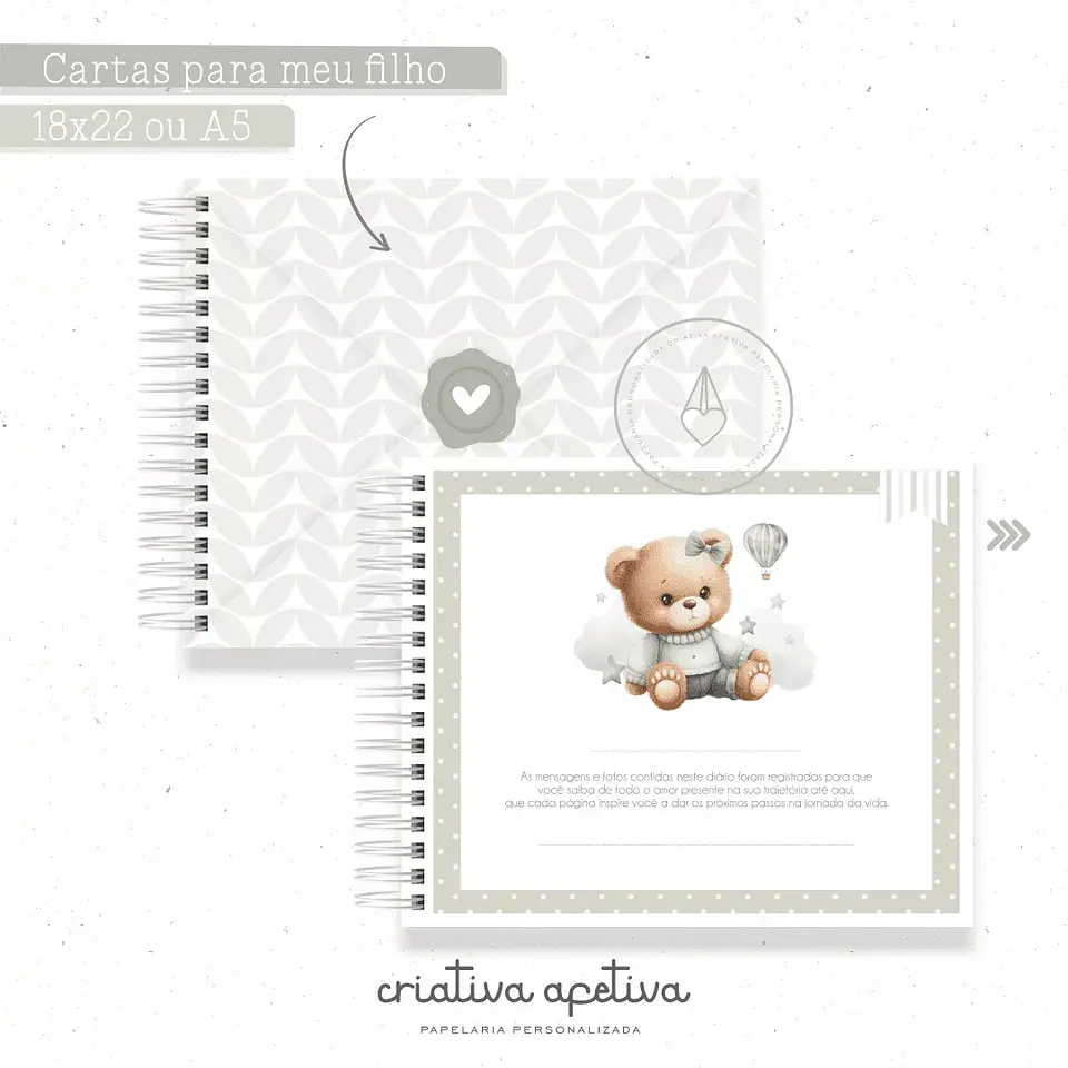 Arquivo Encadernação Baby Ursinha - Criativa Afetiva 6
