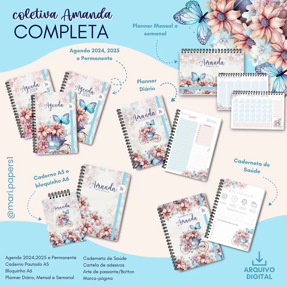 Arquivo Encadernação Coletiva Amanda Floral - Mari Papers 6