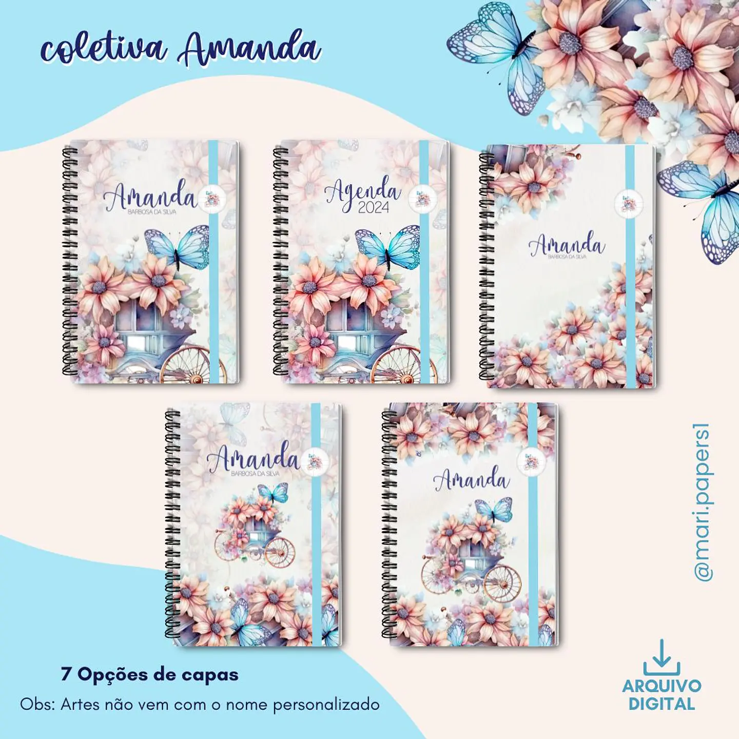 Arquivo Encadernação Coletiva Amanda Floral - Mari Papers 10