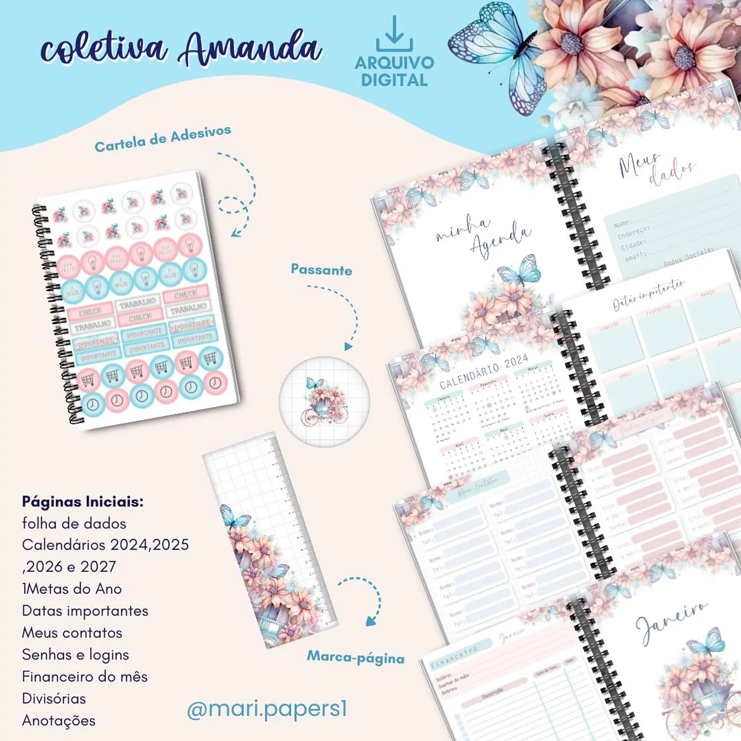 Arquivo Encadernação Coletiva Amanda Floral - Mari Papers 11