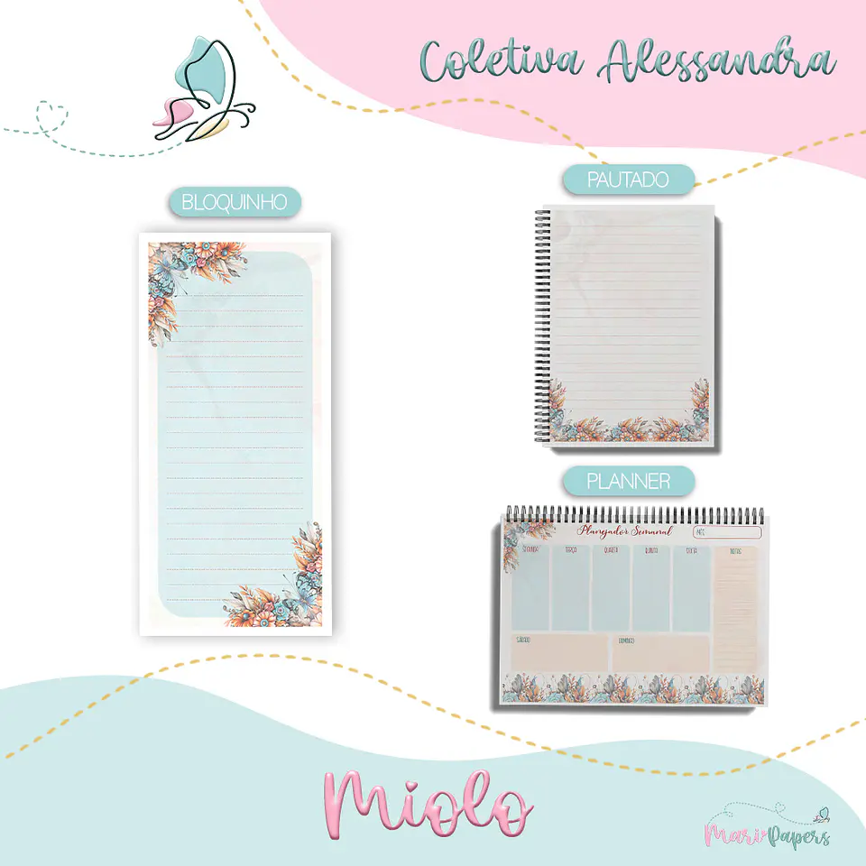 Arquivo Encadernação Coletiva Alessandra Floral - Mary Papers 3