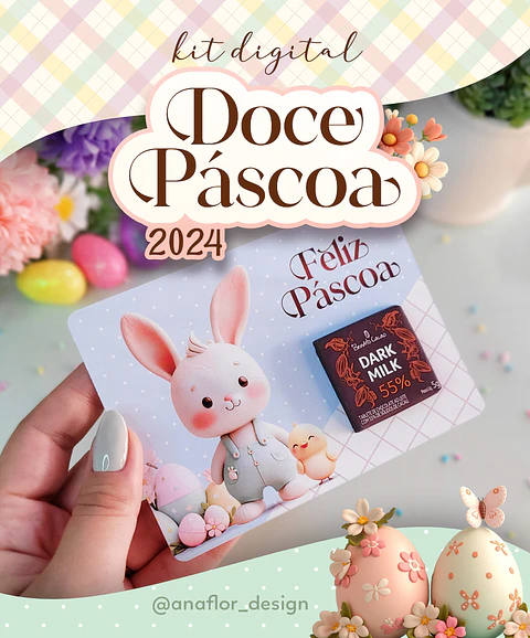 Arquivo Coleção Completa Doce Páscoa - Ana Flor