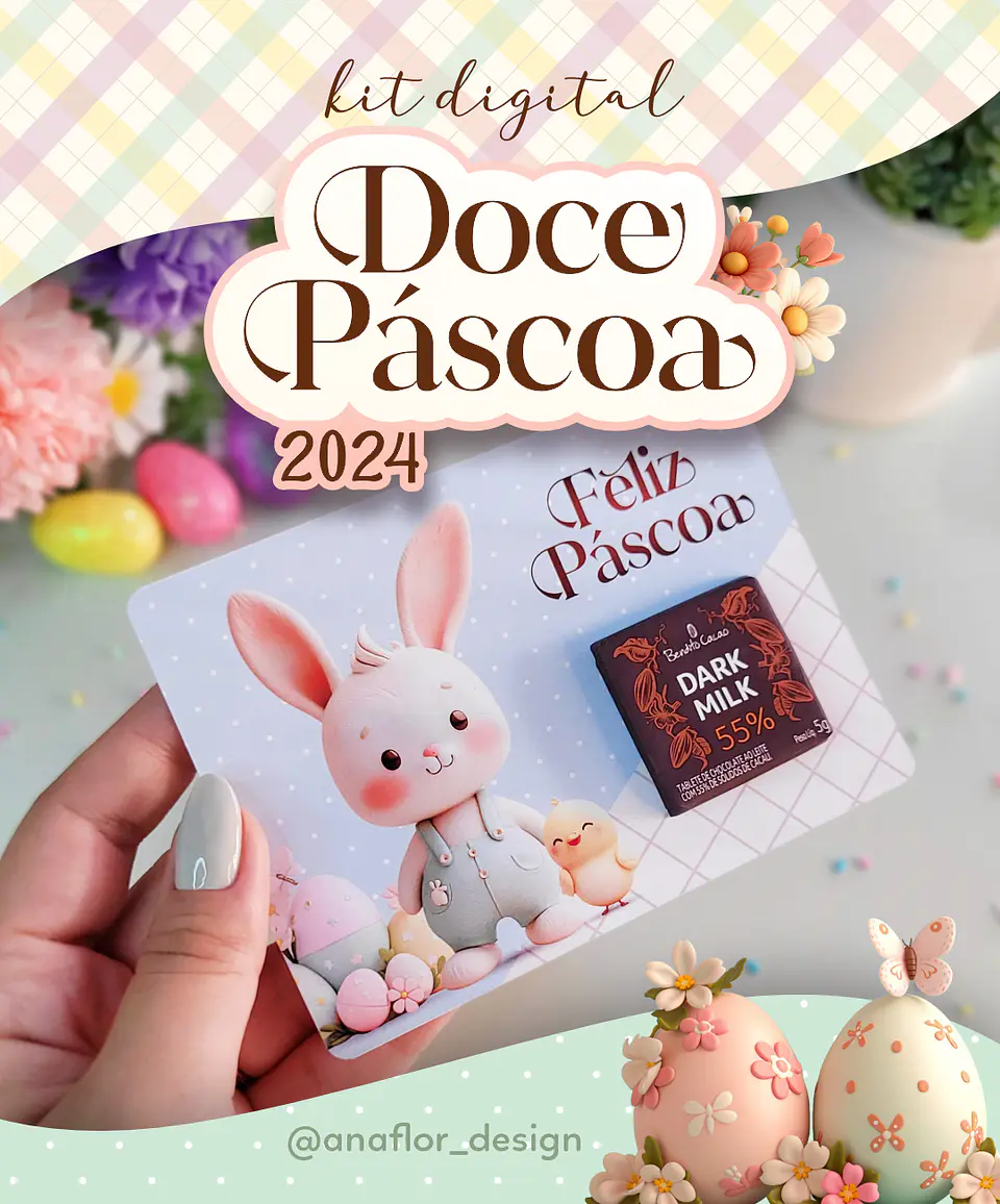 Arquivo Coleção Completa Doce Páscoa - Ana Flor 1