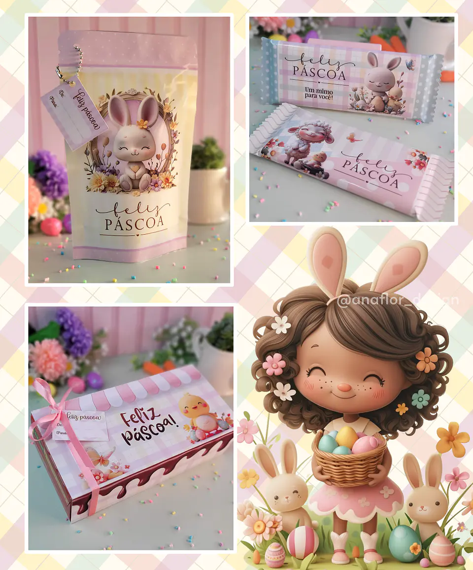 Arquivo Coleção Completa Doce Páscoa - Ana Flor 5