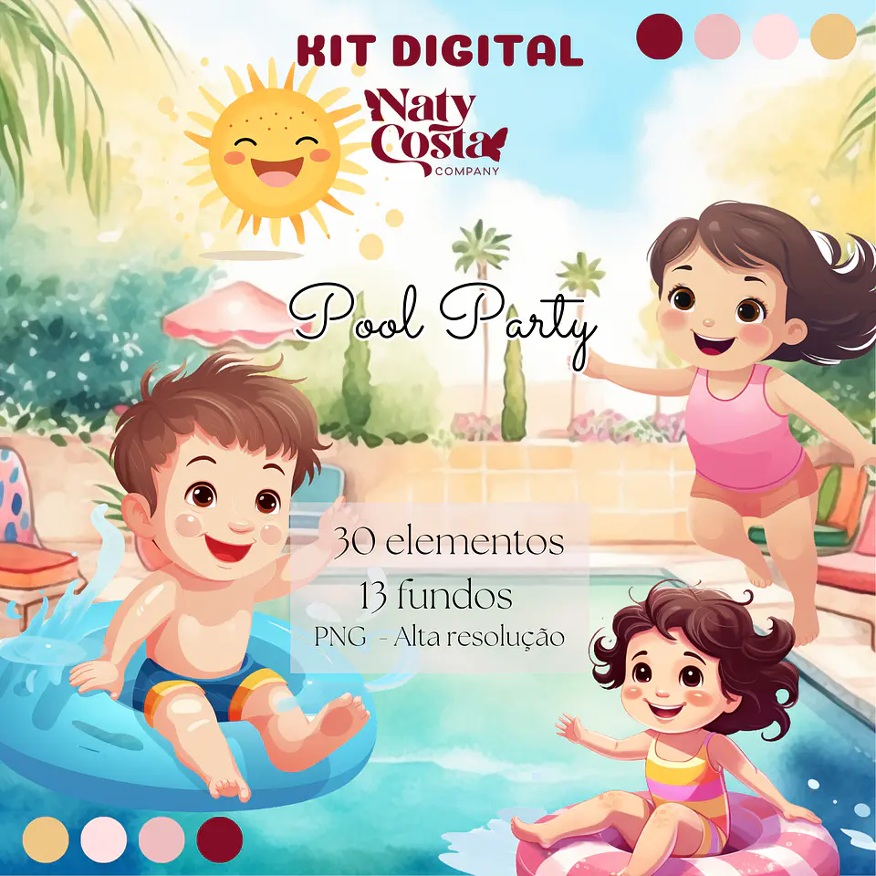 Kit Digital Pool Party 1