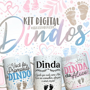 Arquivo caneca dindos