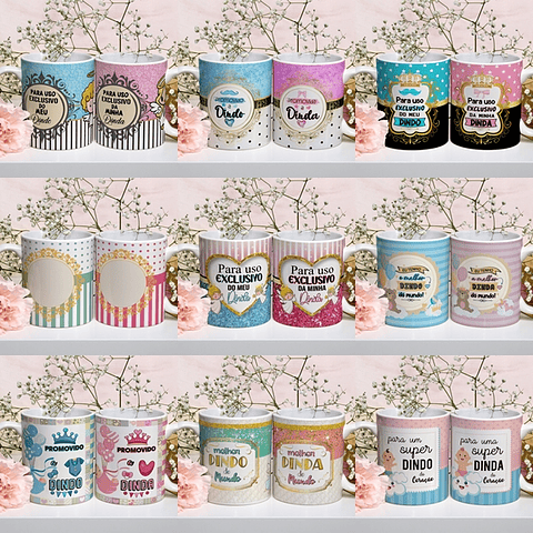 Arquivo caneca dindos