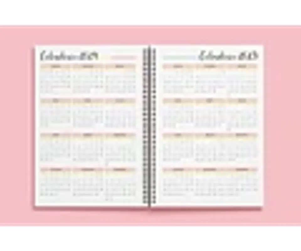 Arquivo agenda Marcação de clientes colorido - Tha moni 2