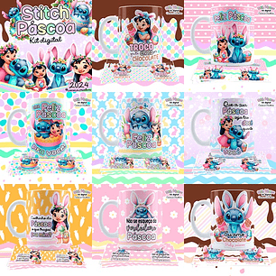 Arquivo canecas stitch páscoa