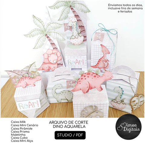 Arquivo de corte dinossauro