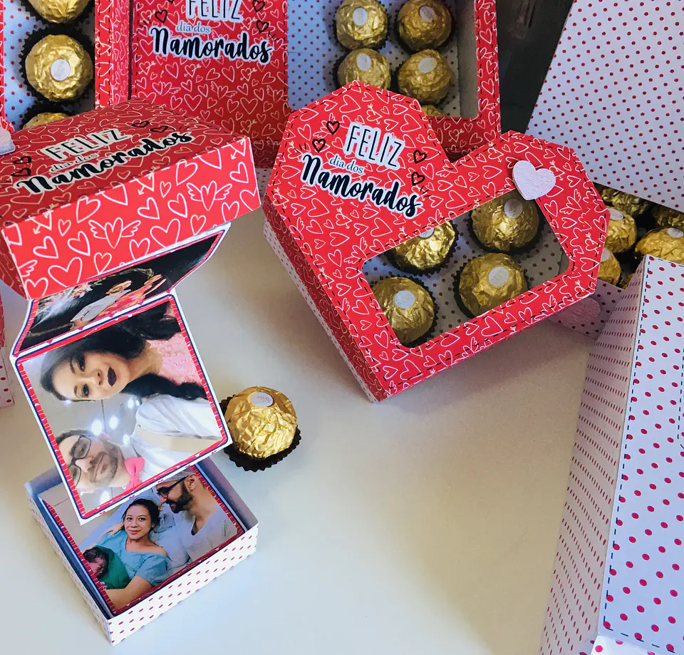 Arquivo de Corte Caixa Fotos Dia dos Namorados 1