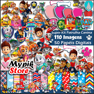 Kit digital patrulha canina 