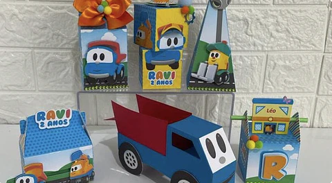 Arquivo de corte léo o caminhão