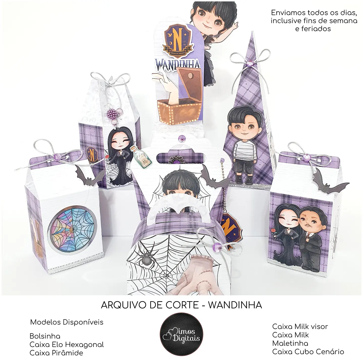 Arquivo de corte wandinha 1