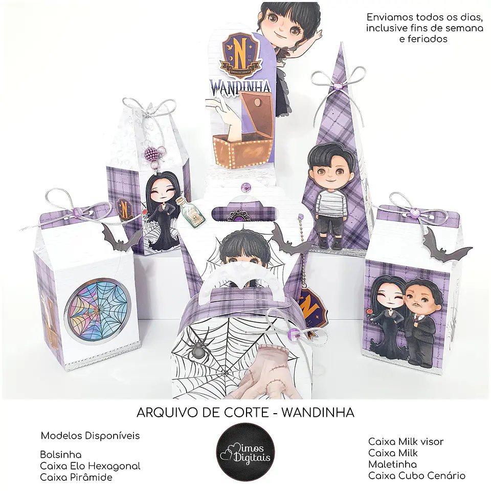 Arquivo de corte wandinha 1