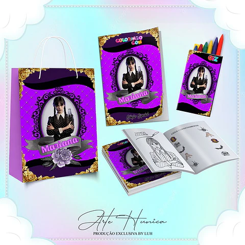 Arquivo de corte wandinha