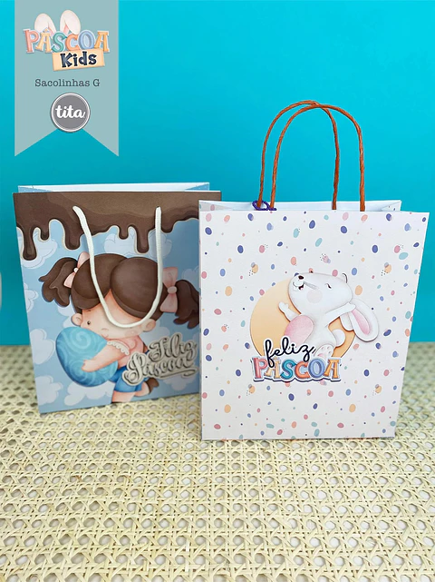 Arquivo de corte sacolinhas pascoa