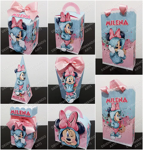 Arquivo de corte minnie rosa