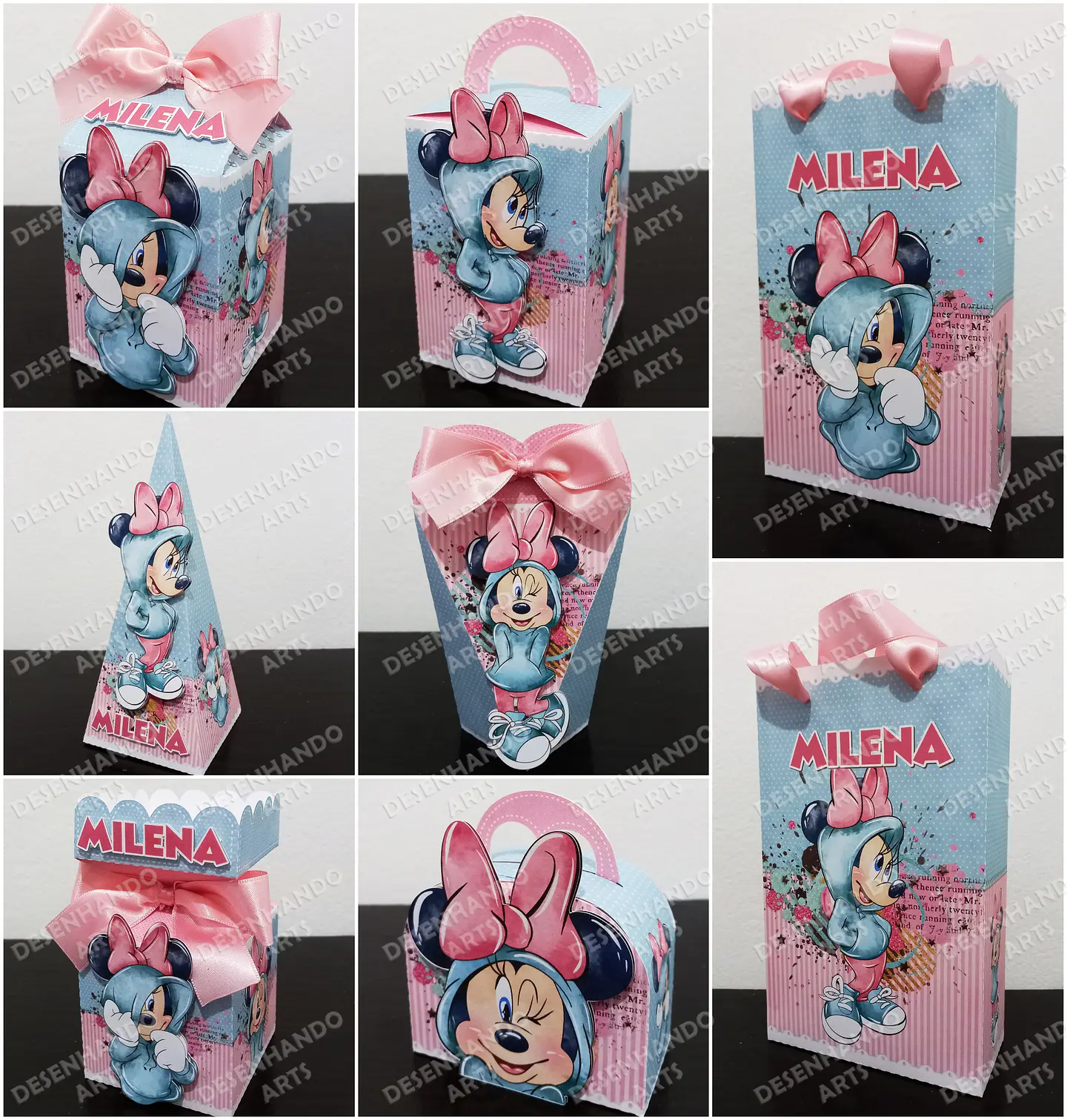 Arquivo de corte minnie rosa 1