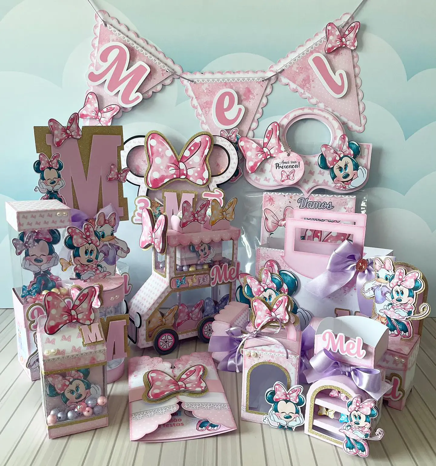 Arquivo de corte minnie rosa 1