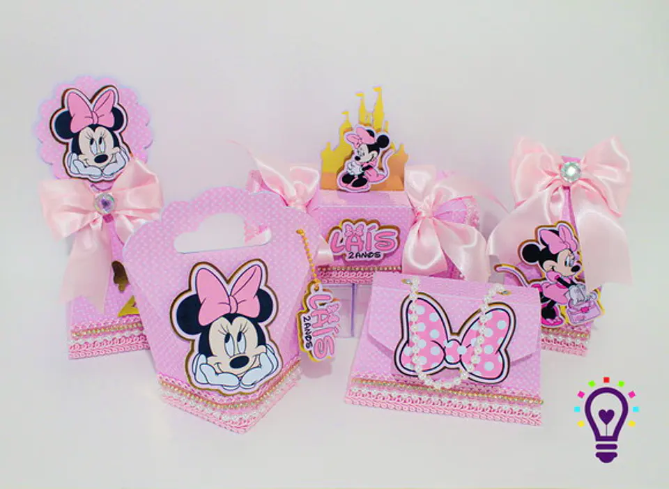 Arquivo de corte minnie rosa 1