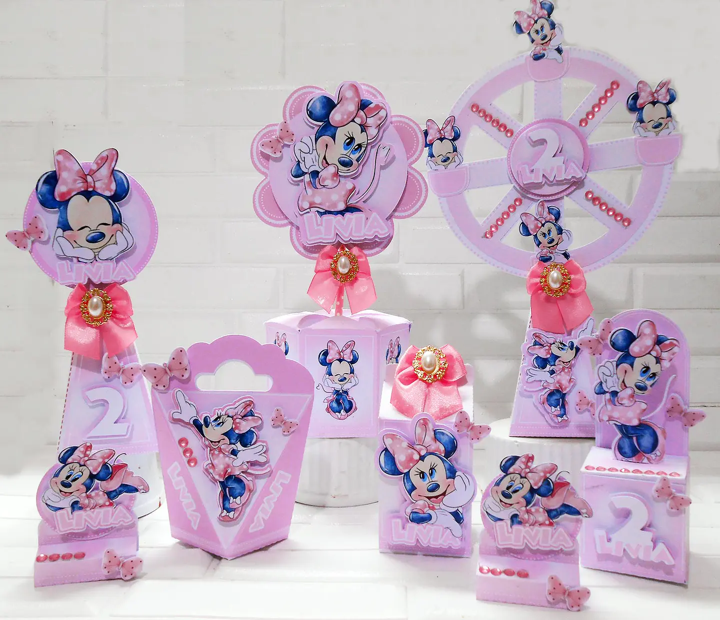 Arquivo de corte minnie rosa 1