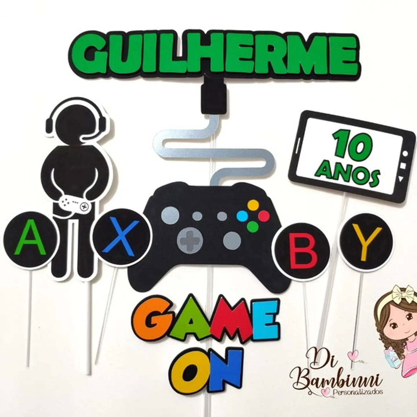 Arquivo de corte topo video game 1