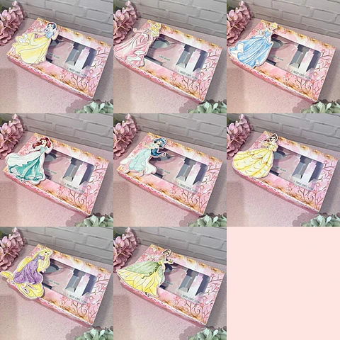 Arquivo de corte mini confeiteiro combo princesas da disney