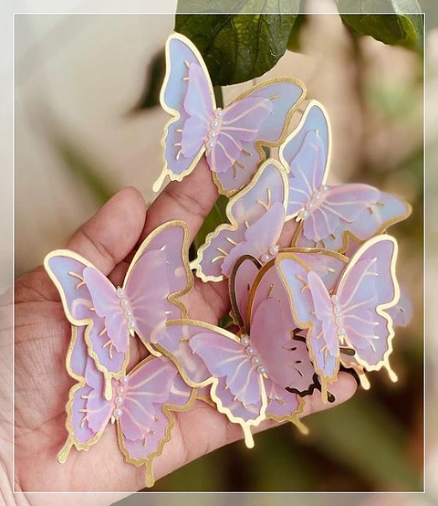 Arquivo de corte topo borboleta vazada