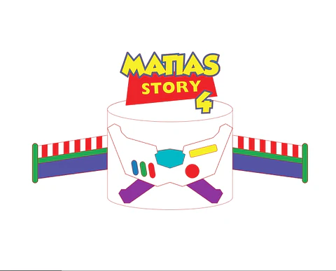 Arquivo de corte topo de bolo buzz - toy story