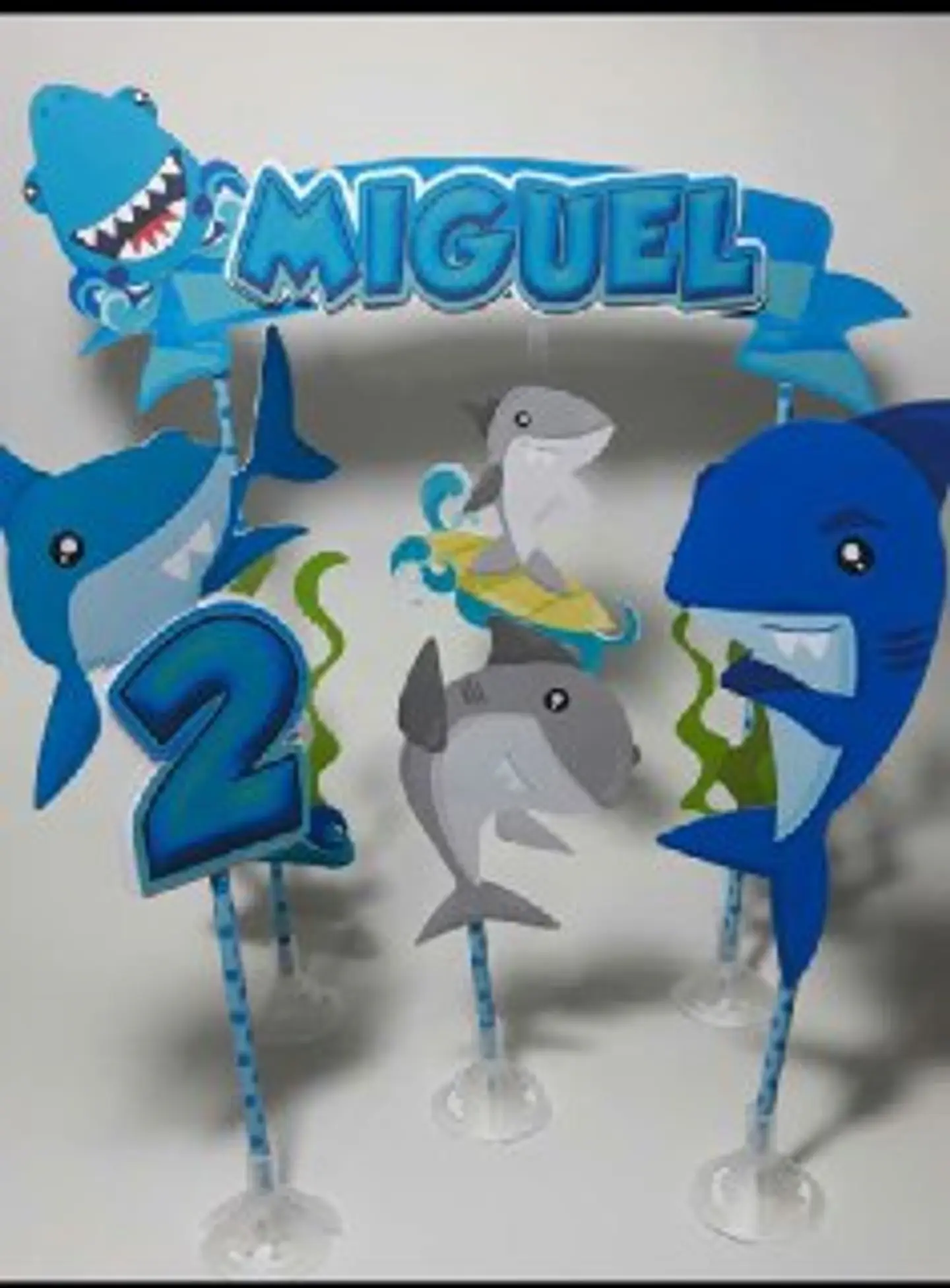 Arquivo de corte topo de bolo tubarão 1