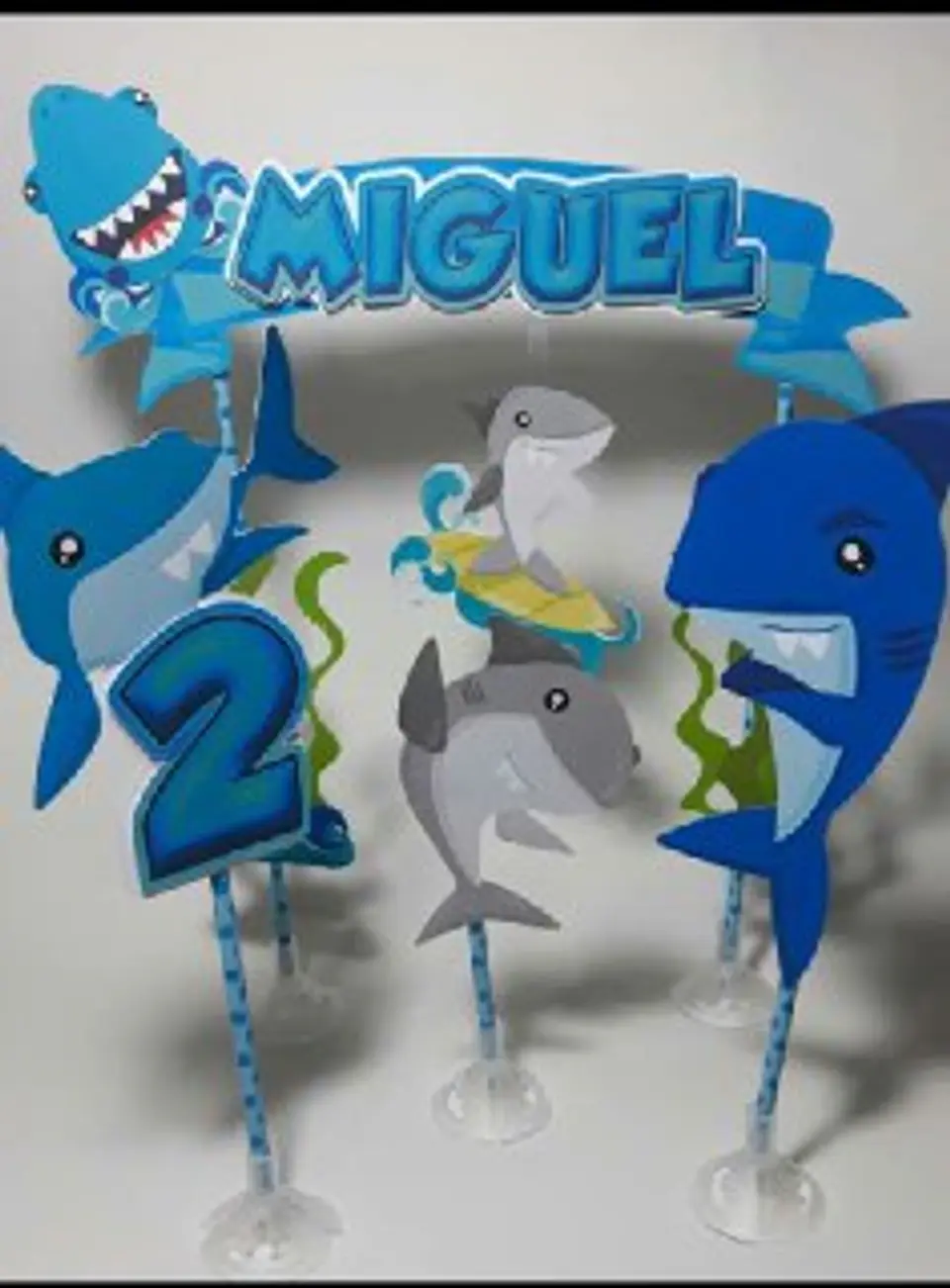 Arquivo de corte topo de bolo tubarão 1