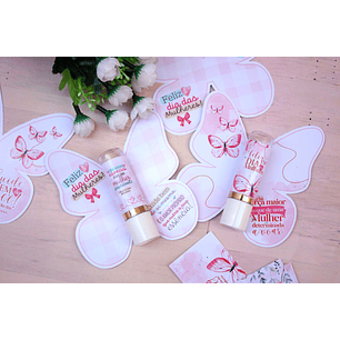 Arquivo de corte card manteiga de cacau borboleta dia da mulher