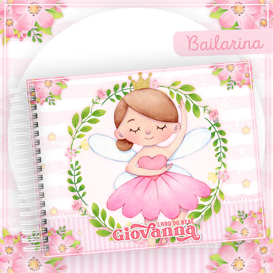 Arquivo Encadernação Baby Bailarina 3