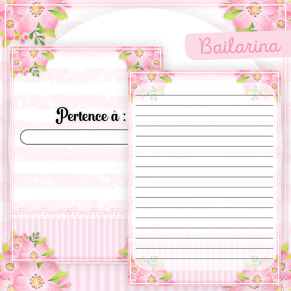 Arquivo Encadernação Baby Bailarina 7